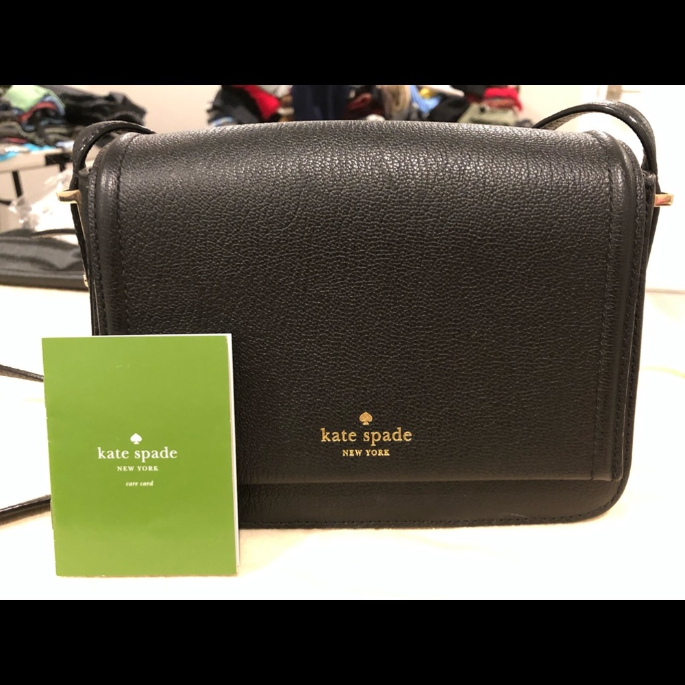 Authentic Kate Spade black crossbody bag / purse